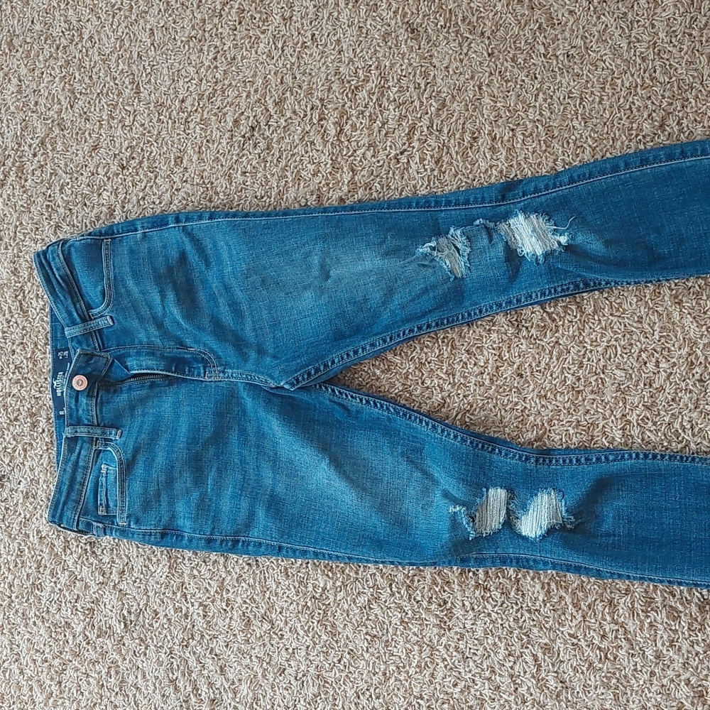 Hollister high rise super skinny jeans